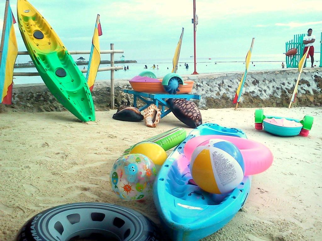 Paradise Island Park & Beach Resort Samal Bagian luar foto
