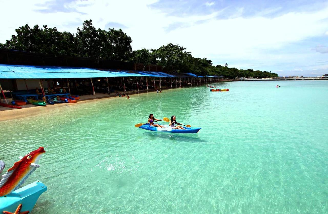 Paradise Island Park & Beach Resort Samal Bagian luar foto